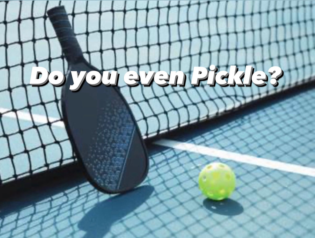 Do you even pickleball, bro?