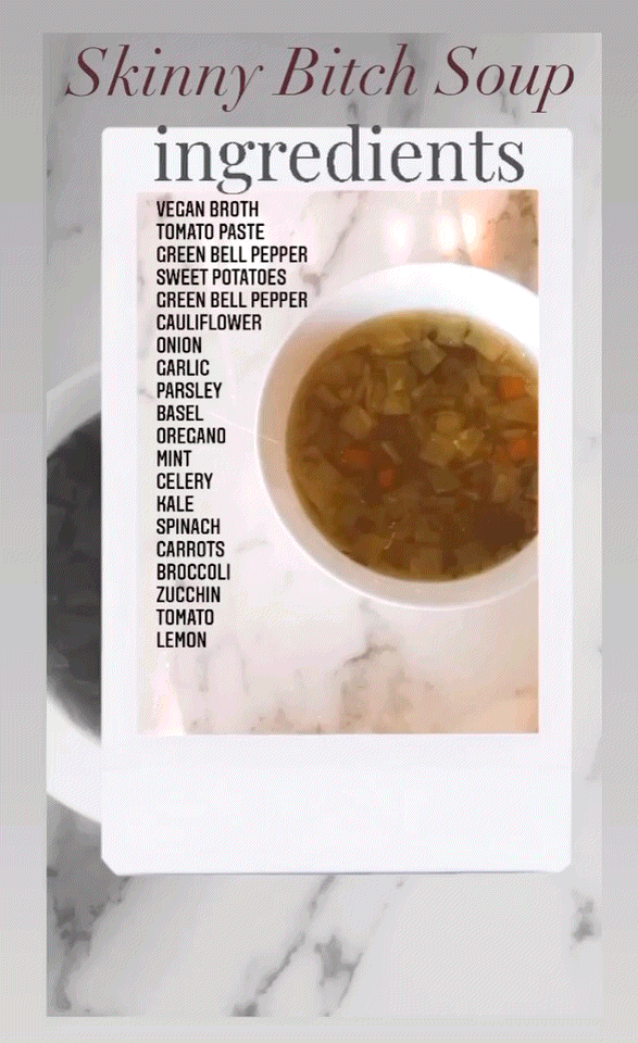 Skinny Bitch Vegetable Soup